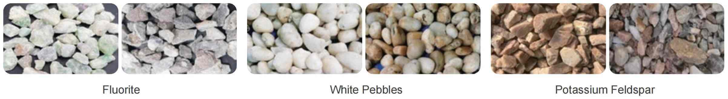 KG Series dry and wet particles ore sorting machine